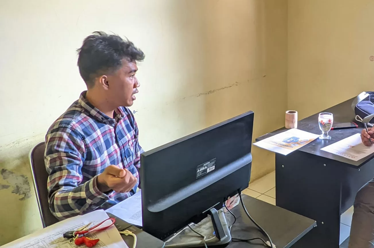 Nasrul Anggota Panwaslu Sukatani
