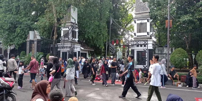 Sri Baduga Dipadati Wisatawan Pada Hari Libur
